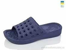 Шлепки N19 т.синій Lot Shoes / p. 36-41 / 6пар
