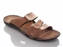 Шлепки M405 camel DeMur / p. 40-45 / 6пар