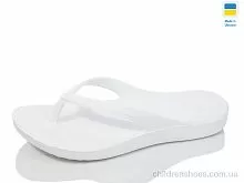 Шлепки N17 білий Lot Shoes / p. 36-41 / 8пар