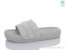 Шлепки X43 grey Hongquan / p. 36-41 / 8пар