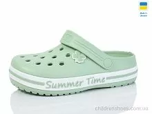 Кроксы N417 фісташка Lot Shoes / p. 36-41 / 8пар