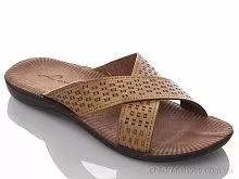 Шлепки M2381 camel DeMur / p. 40-44 / 6пар