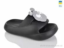 Шлепки N335 чорний Lot Shoes / p. 24-31 / 8пар