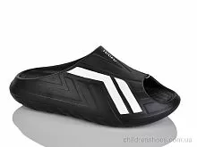 Шлепки 24-139 чорний Slippers / p. 40-45 / 6пар