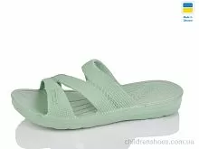 Шлепки N101 фісташка Lot Shoes / p. 36-41 / 8пар