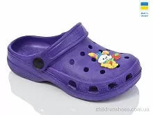 Кроксы N017 фіолетовий Lot Shoes / p. 30-35 / 6пар