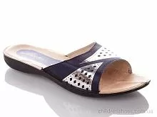 Шлепки W7149-blue DeMur / p. 36-40 / 6пар