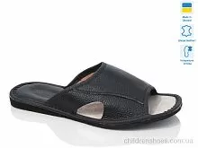 Тапки 001-чорний Lot Shoes / p. 41-45 / 6пар