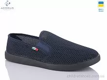 Слипоны 3100 синій Acorus / p. 41-45 / 10пар