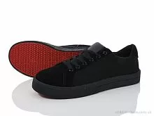 Кроссовки 182-75 black Violeta / p. 41-44 / 8пар