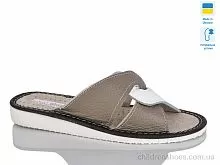 Шлепки 1-3 коричневий Lot Shoes / p. 36-40 / 6пар