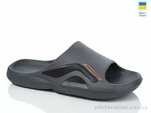 Шлепки N131 графіт Lot Shoes / p. 41-45 / 8пар