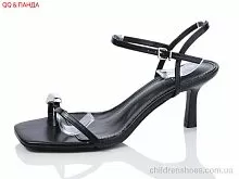 Босоножки QQ66 black QQ&Панда / p. 36-41 / 8пар