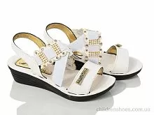 Босоножки 2024-049-2 white DeMur / p. 24-29 / 24пар