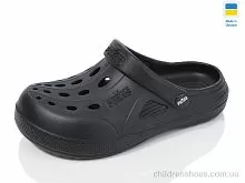 Кроксы Крокс паяс жін чорний Lot Shoes / p. 36-41 / 8пар