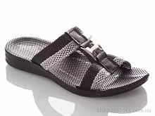 Шлепки BH-B-black-grey DeMur / p. 26-30 / 6пар