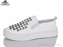 Слипоны D728-2 white Jibukang / p. 32-37 / 6пар