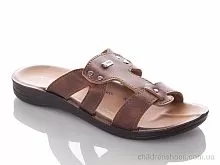 Шлепки PPolomax-vogi-brown DeMur / p. 36-40 / 6пар