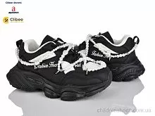 Кроссовки D5300-2 black Clibee-Doremi / p. 31-37 / 7пар