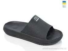 Шлепки N235 чорний Lot Shoes / p. 40-45 / 8пар