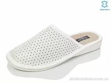 Шлепки N001 білий Lot Shoes / p. 37-40 / 6пар