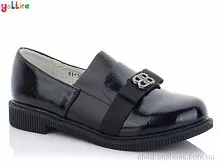 Туфли 41-10 black Yalike / p. 31-37 / 8пар