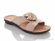 Шлепки GElena-N2B-beige DeMur / p. 26-30 / 6пар