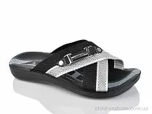 Шлепки Akim black Oscar / p. 40-44 / 6пар