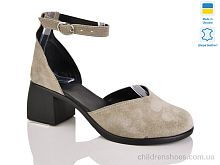 Туфли 1121 беж з. Sali / p. 36-41 / 6пар