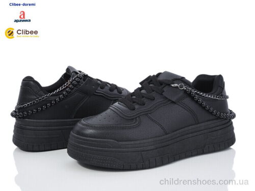 Кроссовки YF347 black Clibee-Doremi / p. 36-41 / 8пар