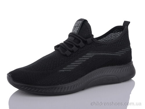 Кроссовки 905 black піна Pet / p. 40-45 / 8пар