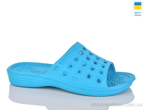 Шлепки C60 бірюза Inblue / p. 36-41 / 6пар