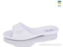 Шлепки 107 білий Lot Shoes / p. 36-40 / 10пар