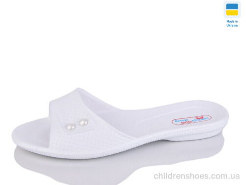 Шлепки 107 білий Lot Shoes / p. 36-40 / 10пар