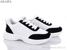 Кроссовки No brand 2362 white-black піна Кроссовки 2362 white-black Ailaifa / p. 36-41 / 6пар