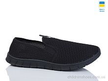 Слипоны 4200 чорний Lot Shoes / p. 41-45 / 6пар