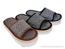 Тапки No brand 4145-SP029 mix Тапки 4145-SP029 mix Мир / p. 36-41 / 12пар