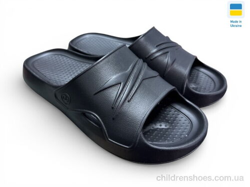 Шлепки 140 чорний Rai shoes / p. 41-46 / 8пар