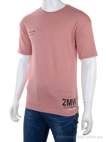 Футболка 3175-2354-5 pink Мир / p. 10-14 / 5пар