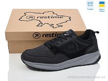 Кроссовки Restime EM024350 black Кроссовки EM024350 black Restime / p. 41-45 / 8пар