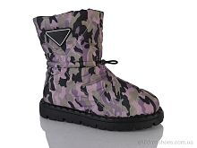 Дутики M3(5909)-9 purple DINO ALBAT / p. 36-41 / 8пар
