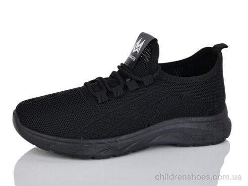 Кроссовки GYF1 black Шик-Шок / p. 36-41 / 8пар