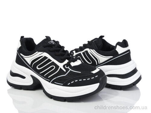 Кроссовки 20-1068-1 black Violeta / p. 36-41 / 8пар