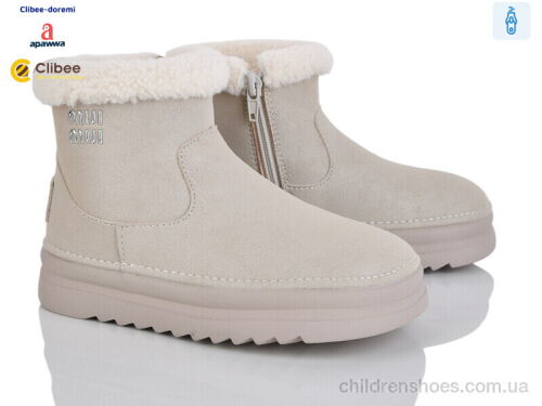 Ботинки G83870 beige Clibee-Doremi / p. 31-37 / 7пар