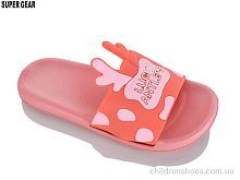 Шлепки 02-759 pink Super Gear / p. 30-35 / 12пар