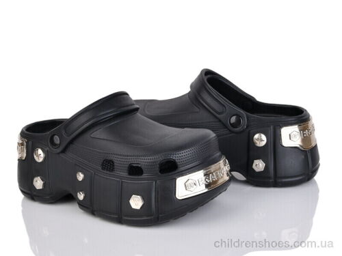 Кроксы K001 black YZY / p. 36-41 / 12пар