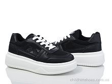 Кроссовки No brand 02-1 black Кроссовки 02-1 black Baolikang / p. 36-41 / 8пар
