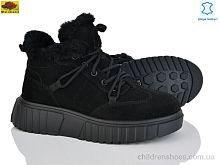 Ботинки B7788-8 black Mei De Li / p. 36-41 / 8пар