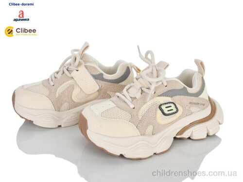 Кроссовки AS232608-1 beige Clibee-Doremi / p. 31-37 / 7пар