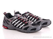 Кроссовки V6653-1 d.grey-red Veer-Demax / p. 47-50 / 8пар